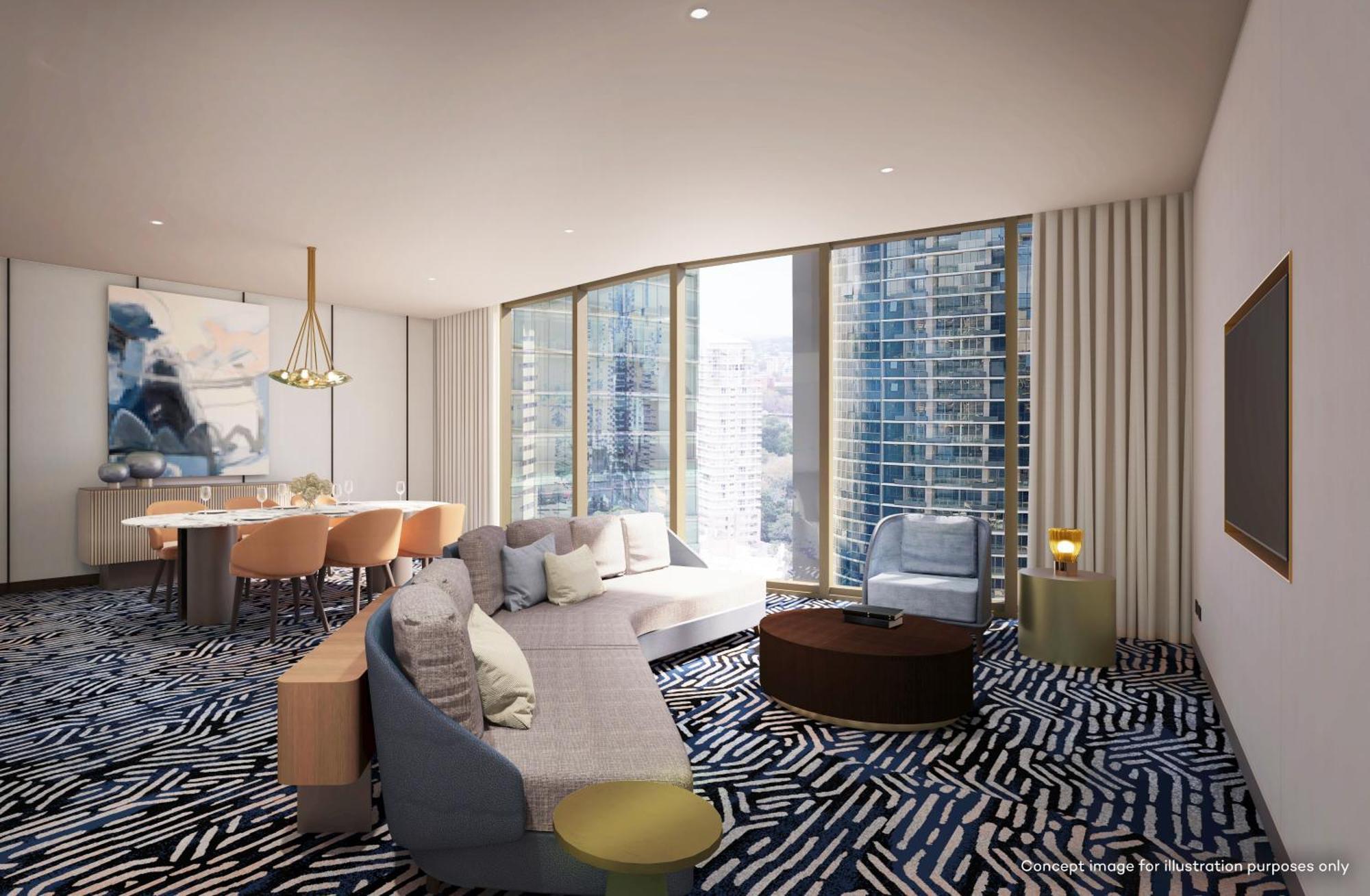 Hotel The Star Grand Brisbane Esterno foto