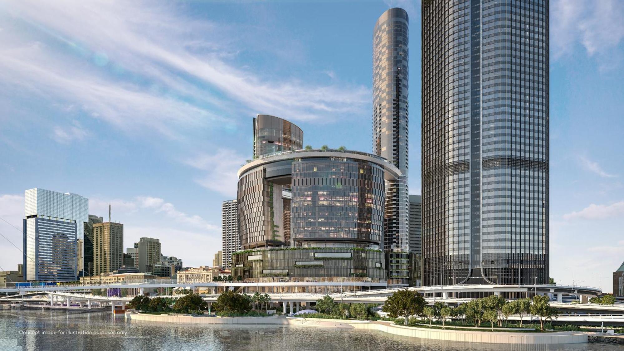 Hotel The Star Grand Brisbane Esterno foto