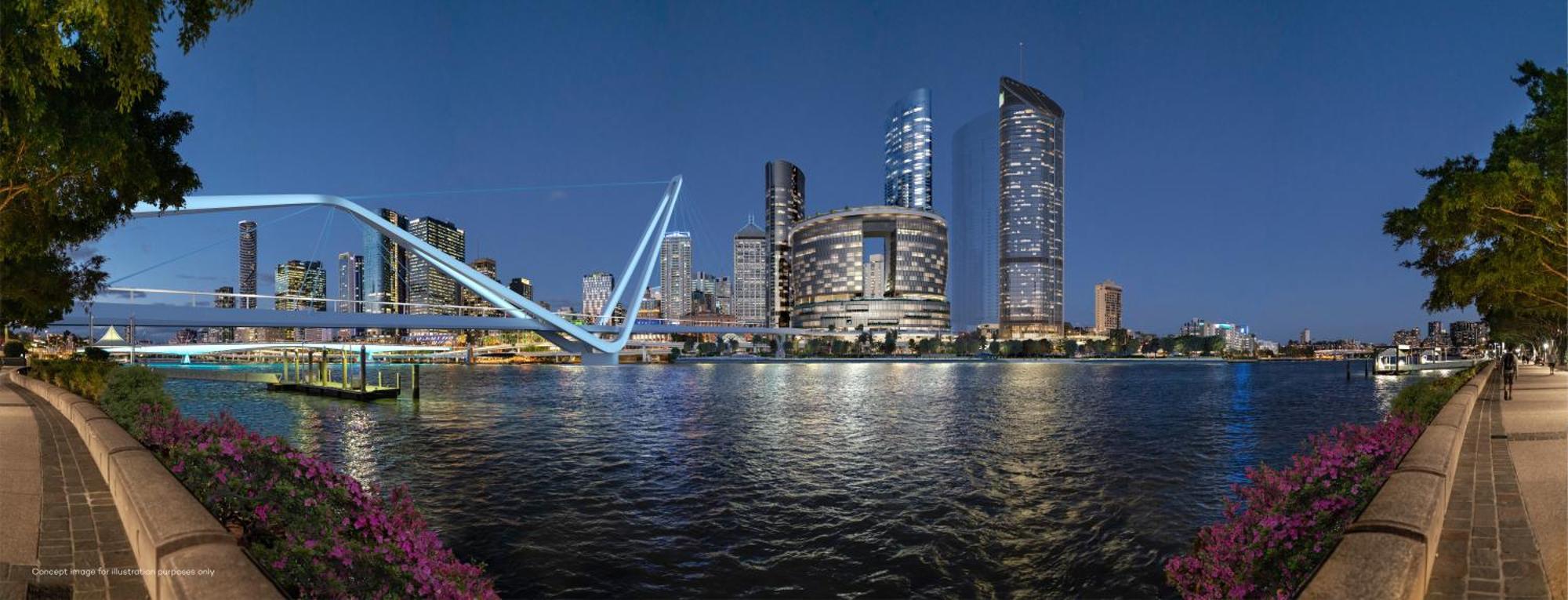 Hotel The Star Grand Brisbane Esterno foto